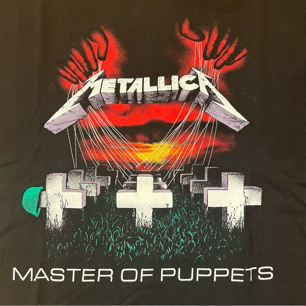 Metallica “Master of Puppets” concert-tee